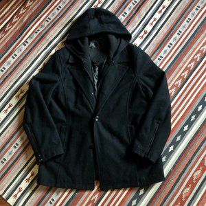Oversized Peacoat Hoodie